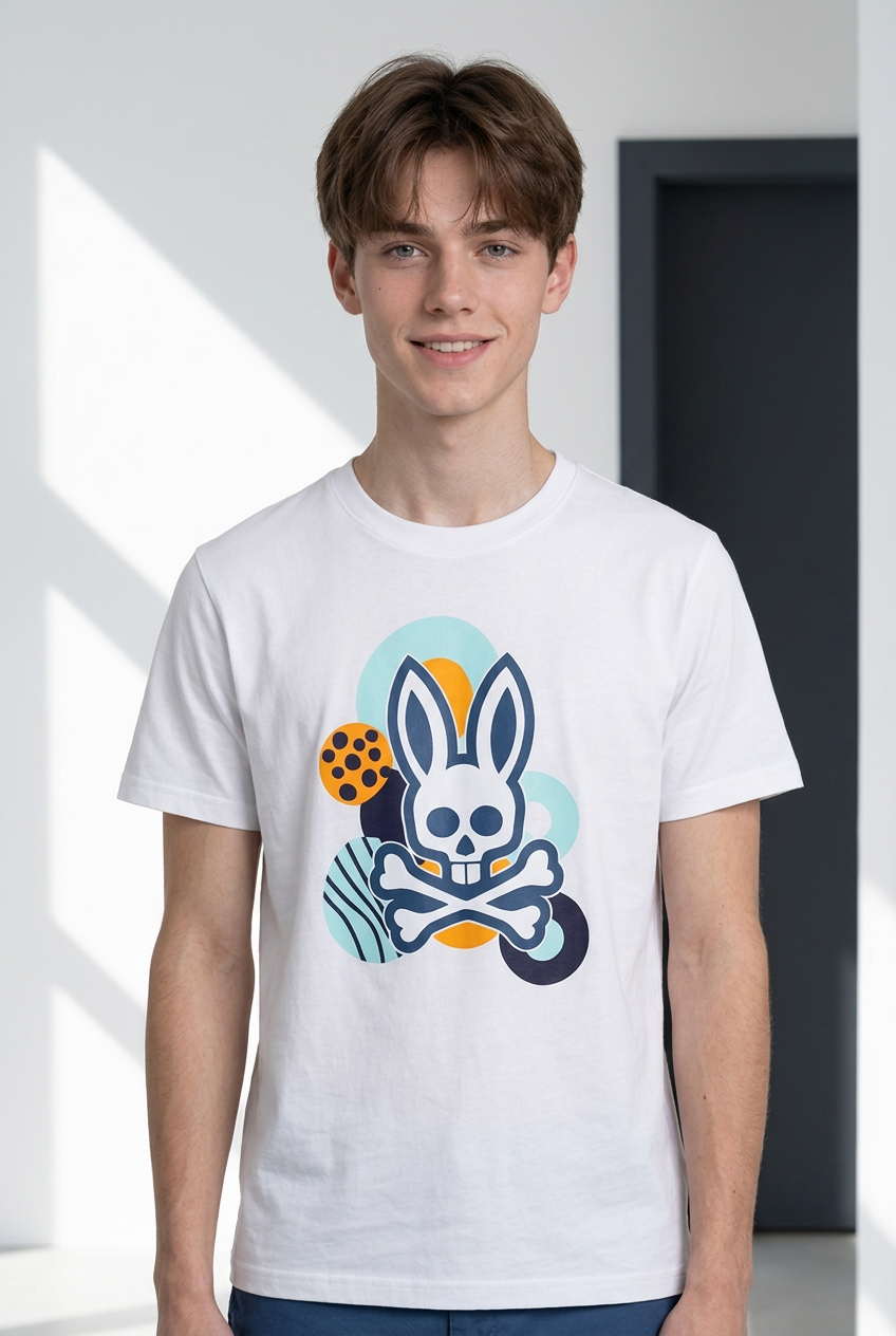 CAMISETA MANGA CORTA - PSYCHO BUNNY (copia)