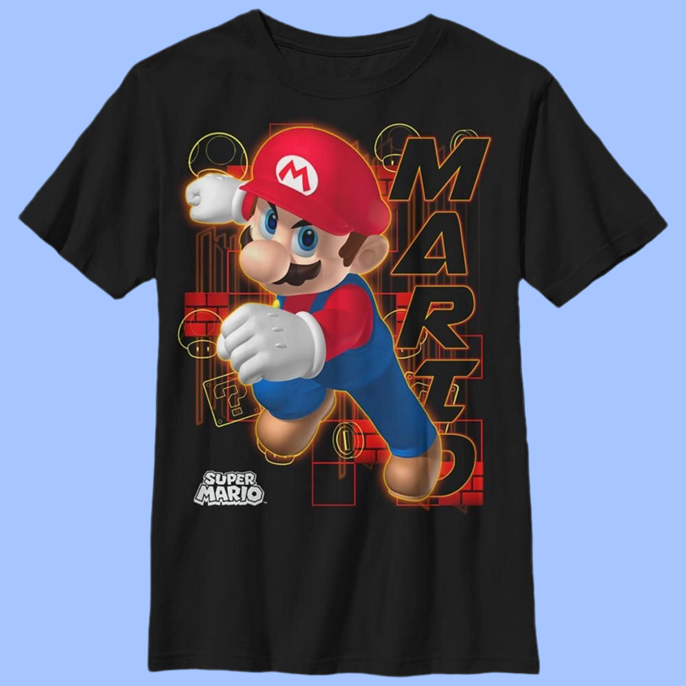 CAMISETA MANGA CORTA - SUPER MARIO