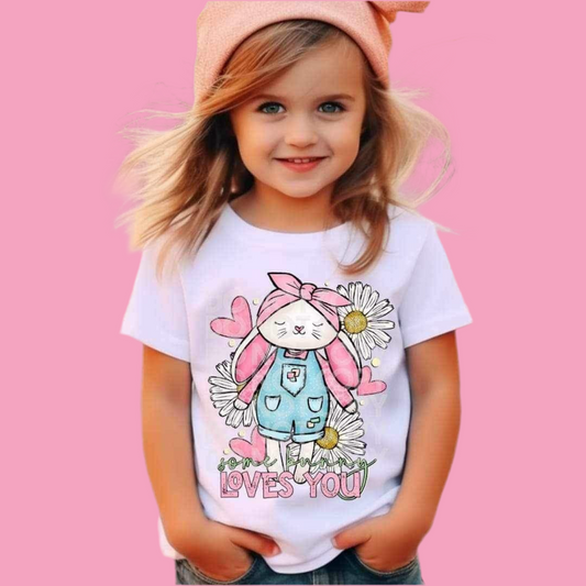 CAMISETA MANGA CORTA - LOVES YOU