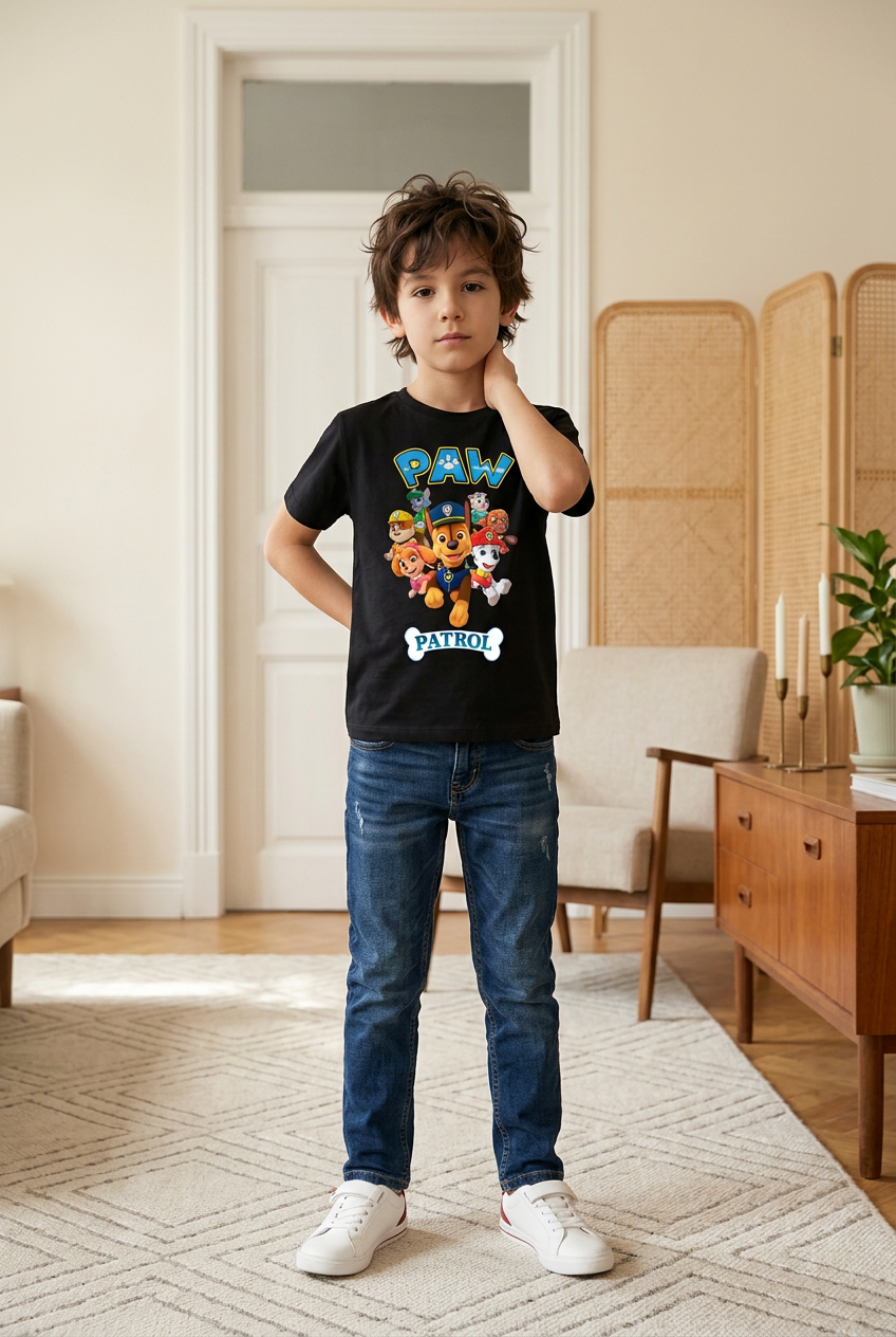 CAMISETA MANGA CORTA - PAW PATROL