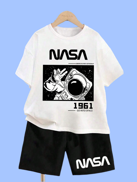 CONJUNTO CAMISETA+PANTALONETA NASA
