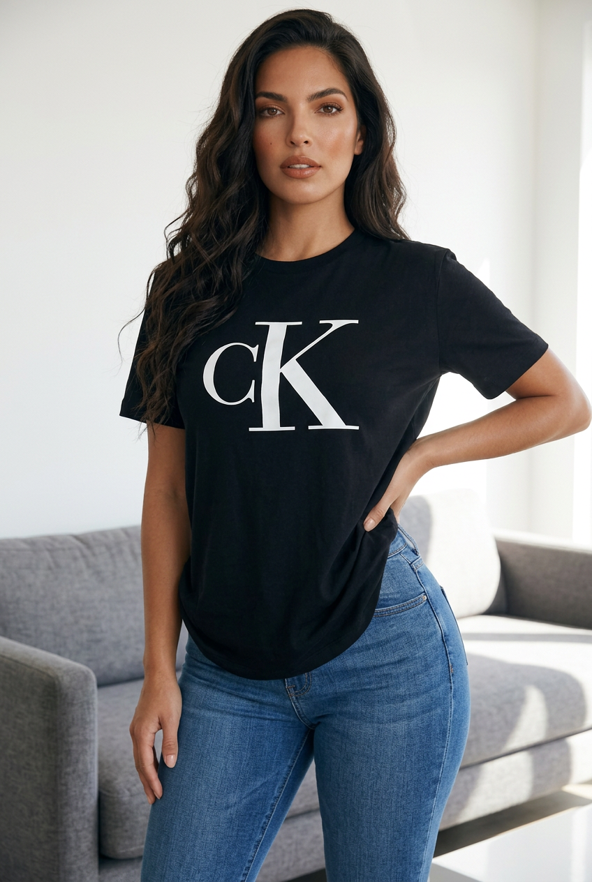 CAMISETA LARGA MUJER - CALVIN KLEIN