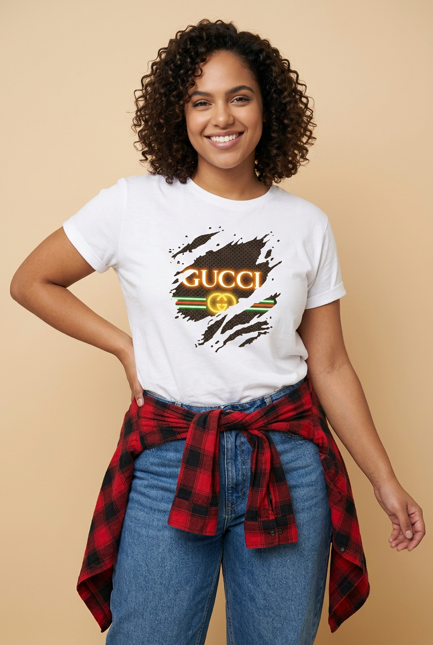 CAMISETA LARGA MUJER - GUCCI
