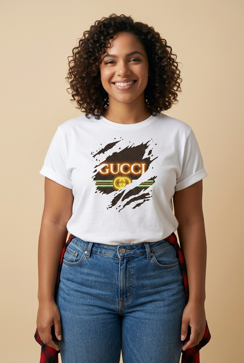 CAMISETA LARGA MUJER - GUCCI