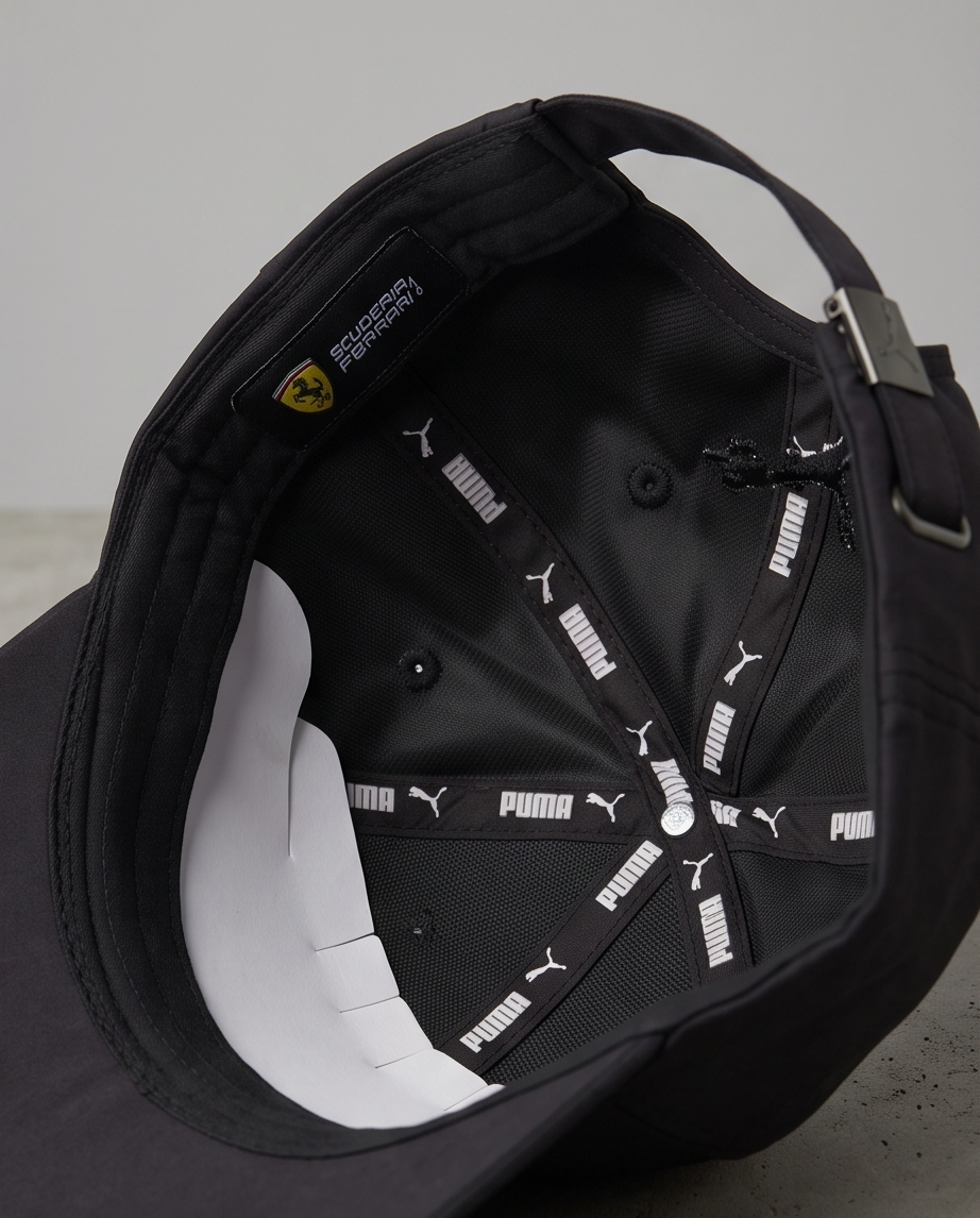Gorra Puma x Ferrari Scuderia Negro Metal