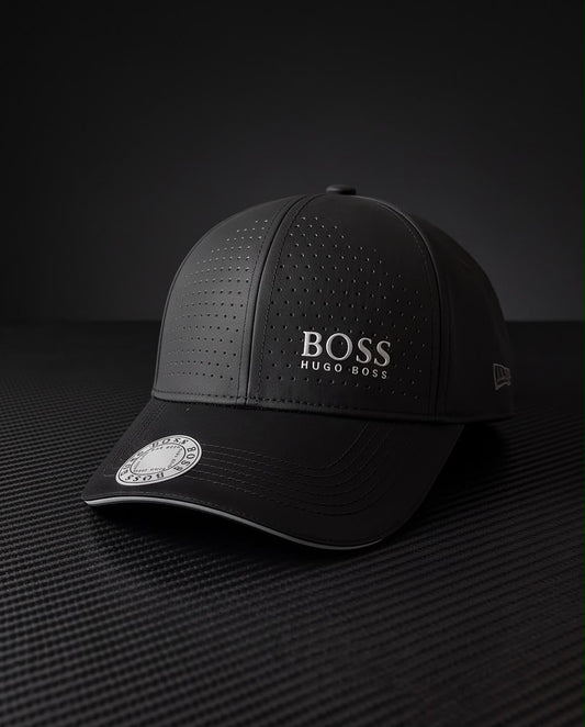 Gorra Hugo Boss Logo - Structured Poliéster Estampado Alto Relieve Ajustable