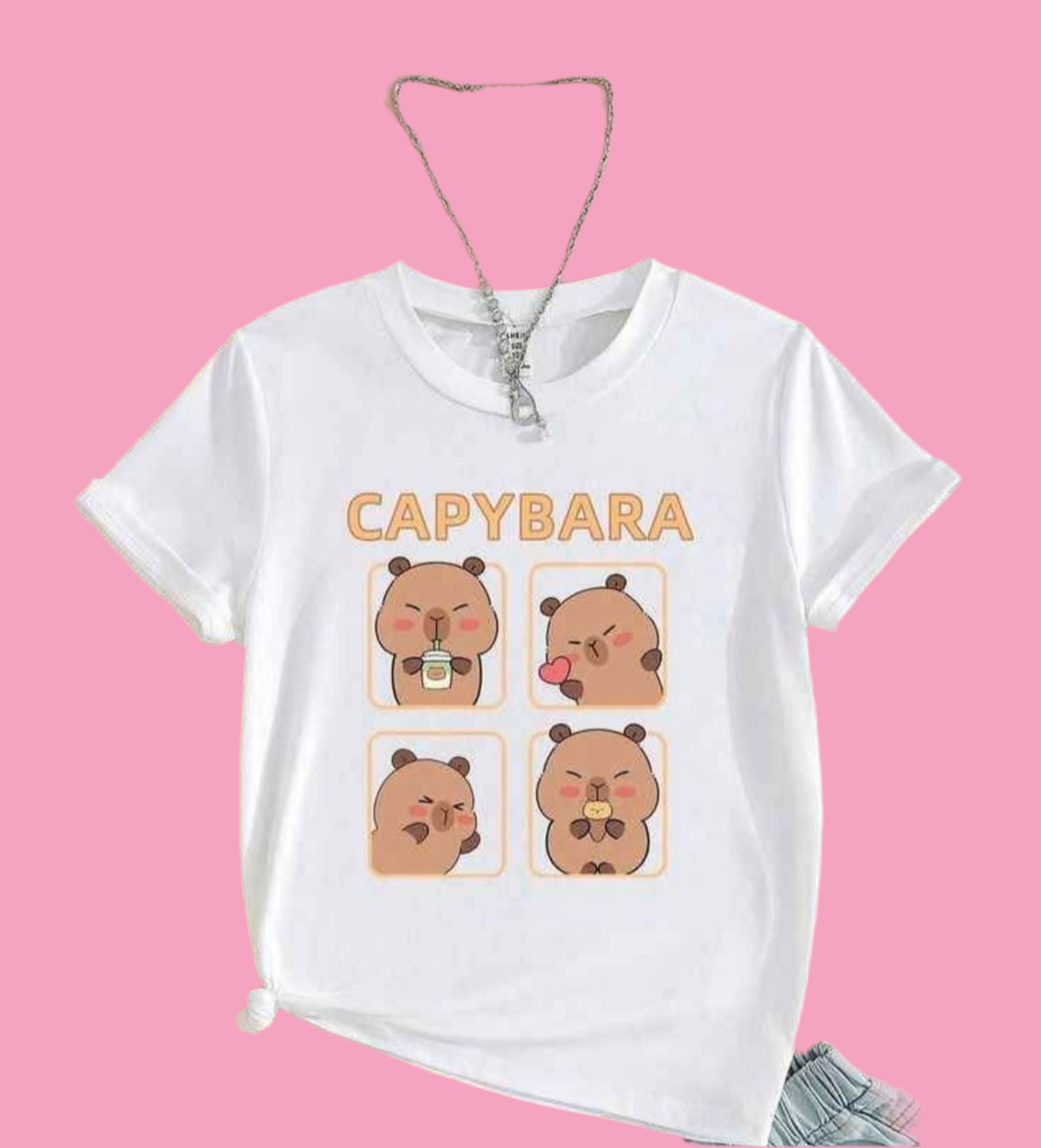 CAMISETA MANGA CORTA - CAPYBARA