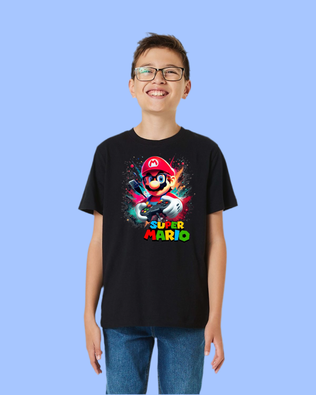 CAMISETA MANGA CORTA - SUPER MARIO