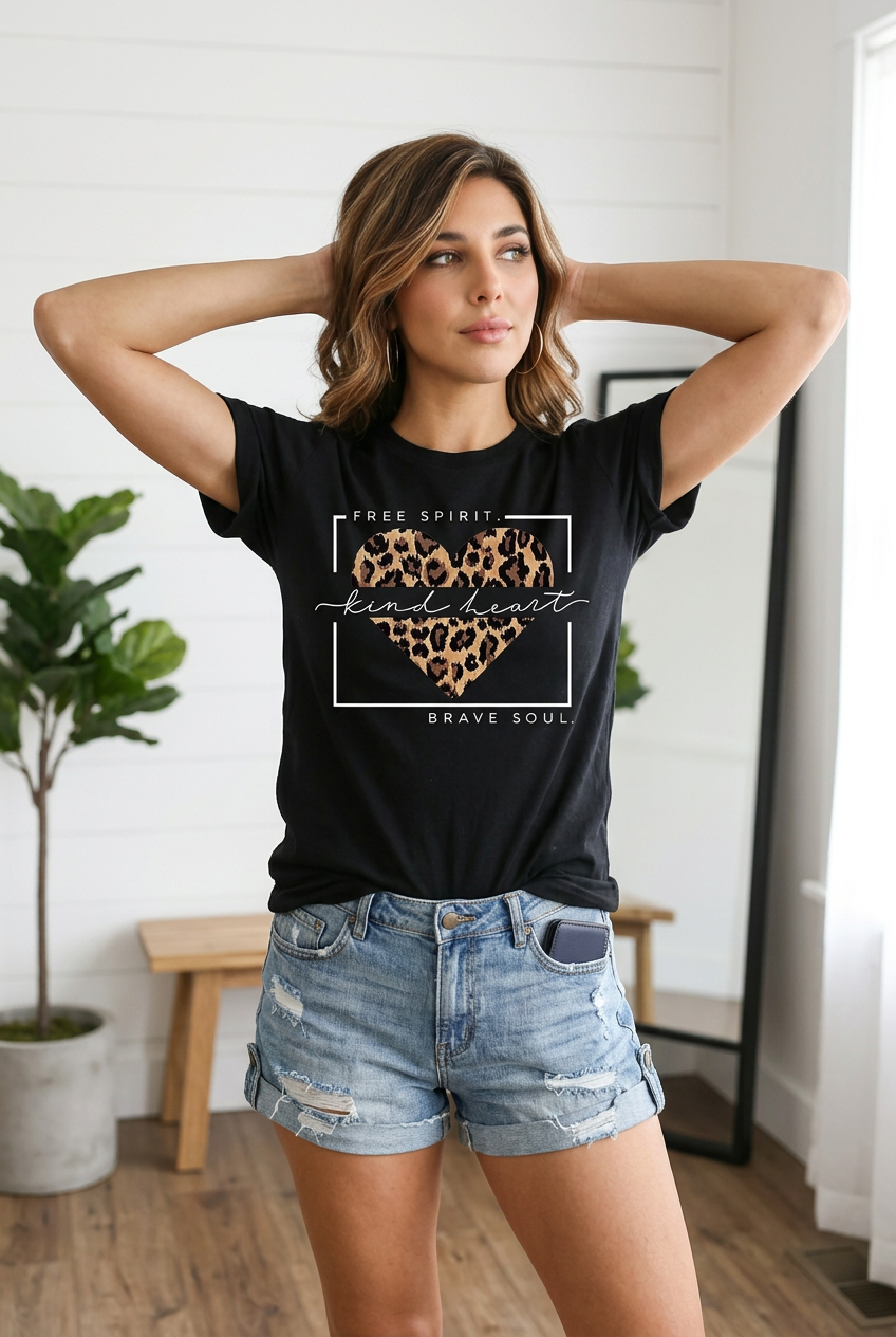 CAMISETA LARGA MUJER - FREE SPIRIT