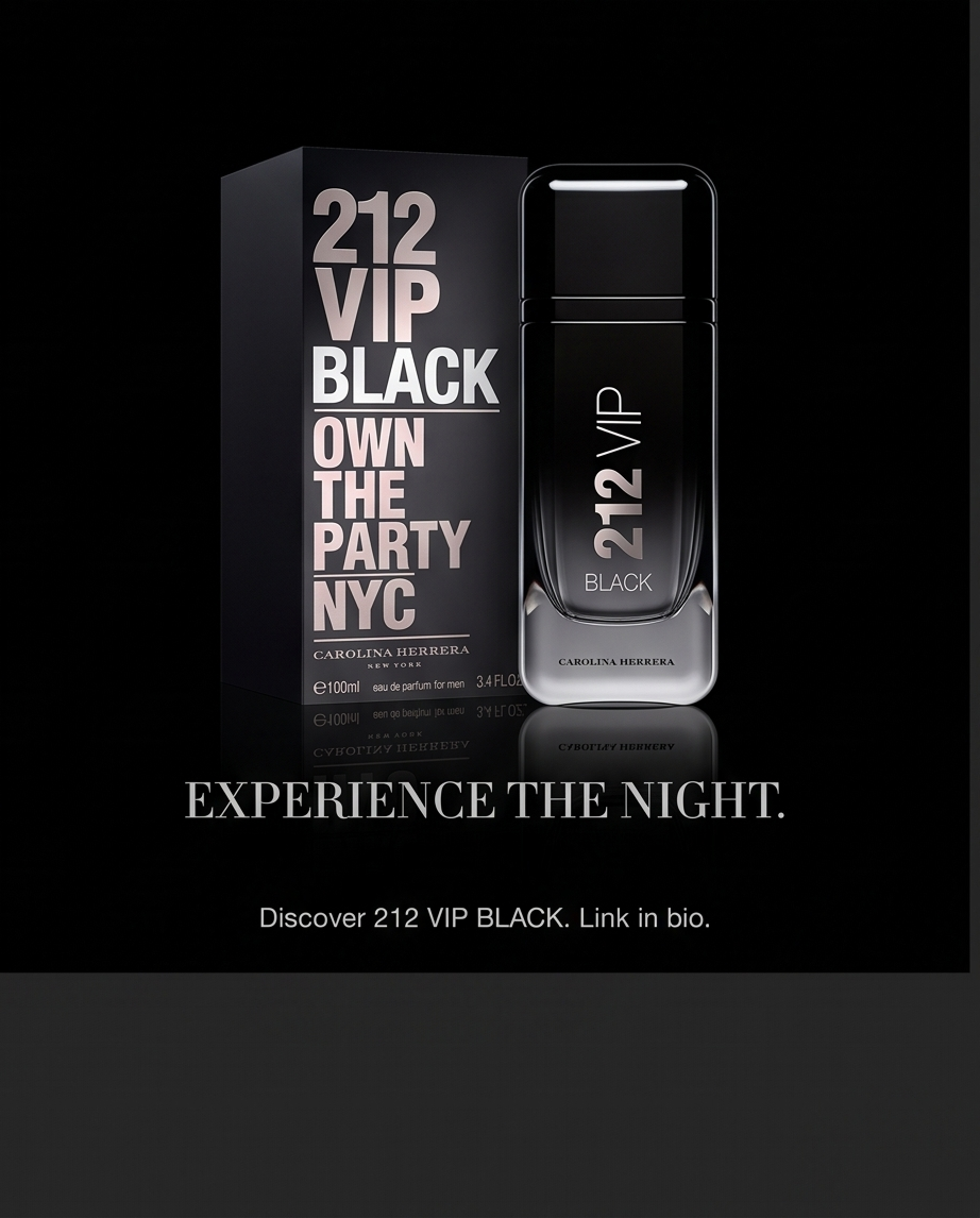 Carolina Herrera 212 VIP Black Eau de Parfum 100ml
