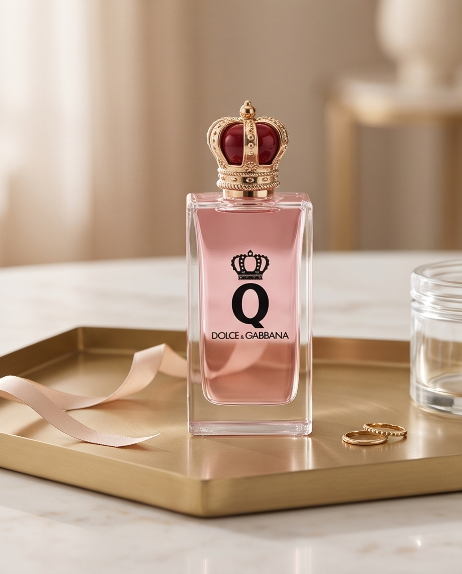 Frasco y caja de Dolce & Gabbana Q