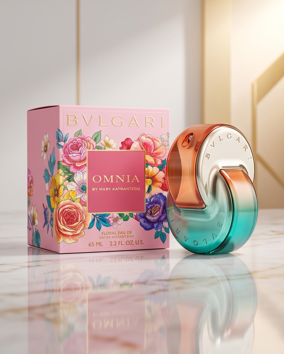 Bvlgari Omnia Paraiba - presentación tropical