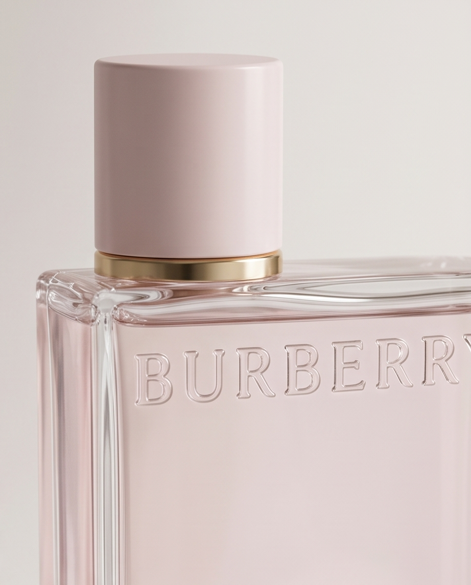Burberry Her EDP - detalle del tapón rosa
