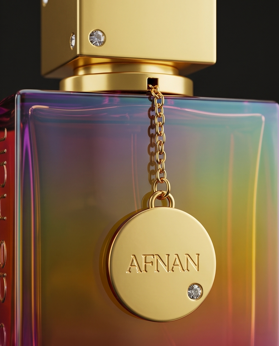 Afnan Club de Nuit Untold - caja y frasco