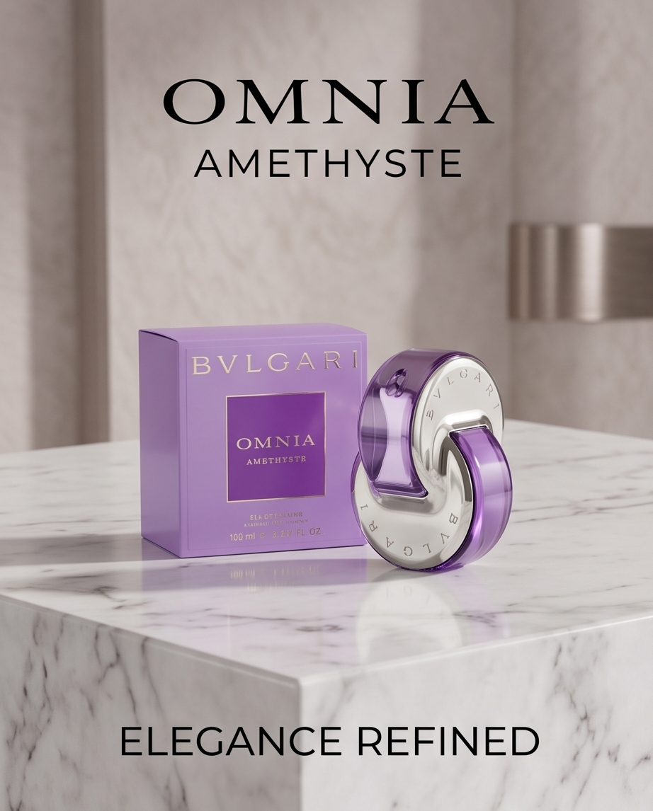 Bvlgari Omnia Amethyste - presentación del perfume poseído