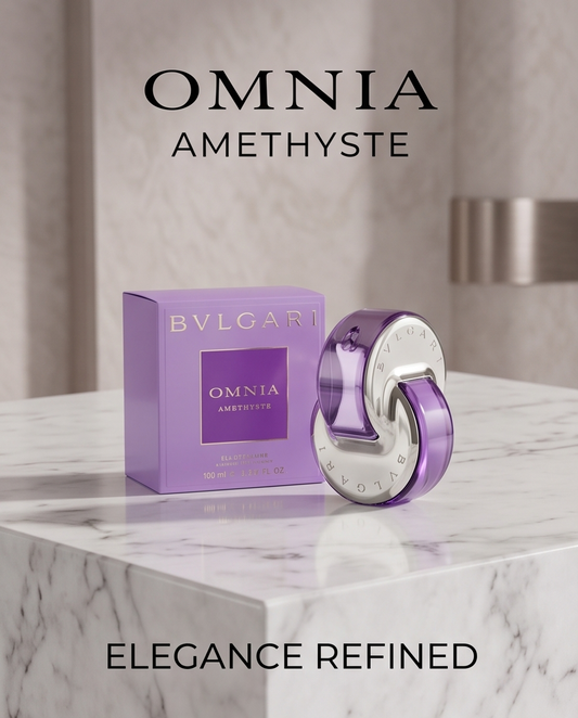 Bvlgari Omnia Amethyste - presentación del perfume poseído