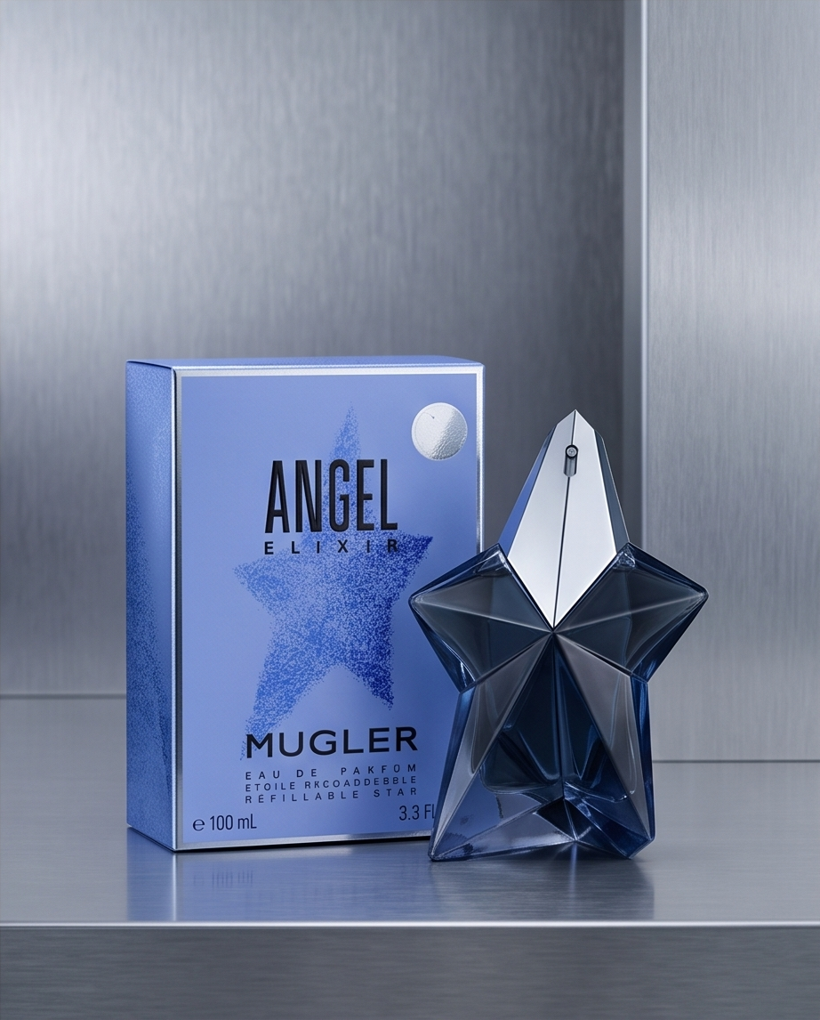 Mugler Angel Elixir EDP - primer plano del tapón