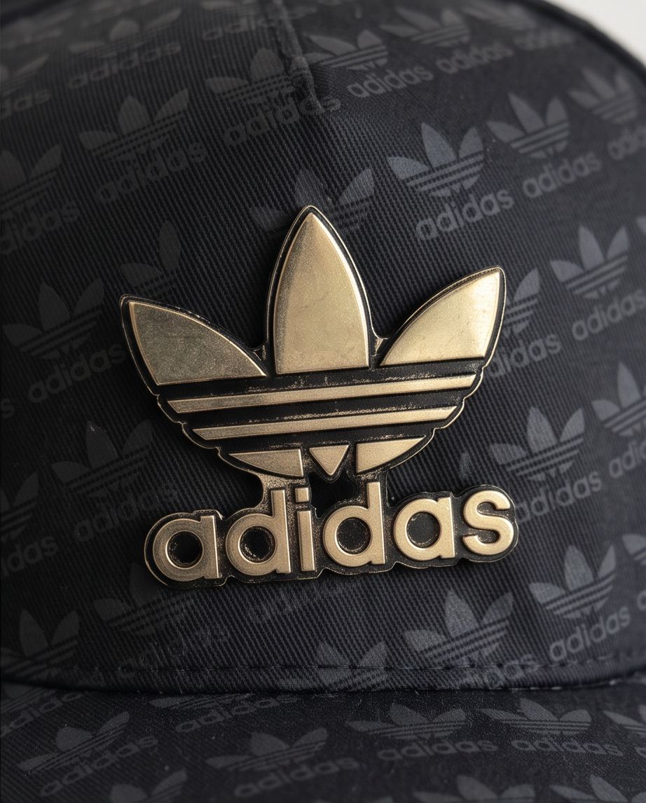 Gorra Adidas Originals Monogram detalle logo dorado