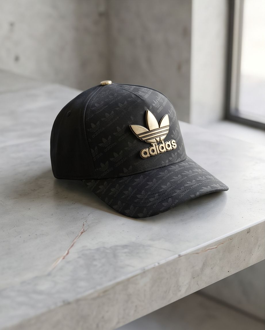 Gorra Adidas Originals Monogram vista lateral lifestyle