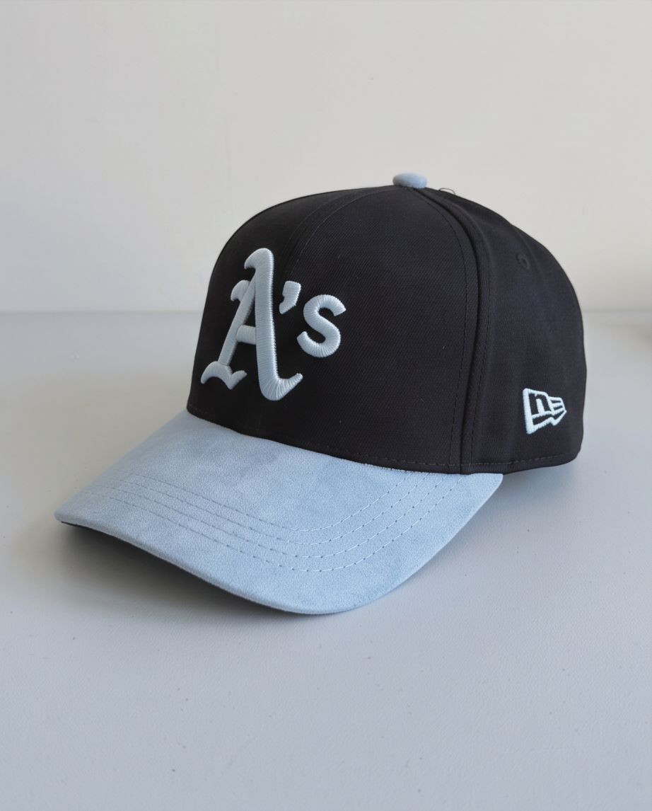 Gorra New Era 59FIFTY Oakland A's vista tres cuartos