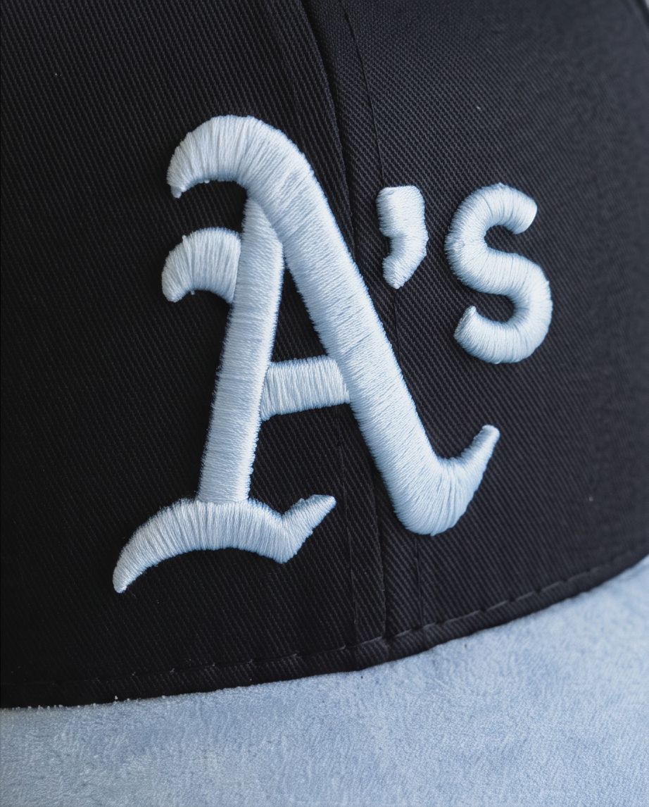 Gorra New Era 59FIFTY Oakland A's vista frontal
