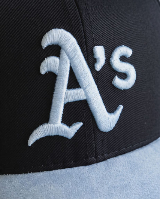 Gorra New Era 59FIFTY Oakland A's vista frontal