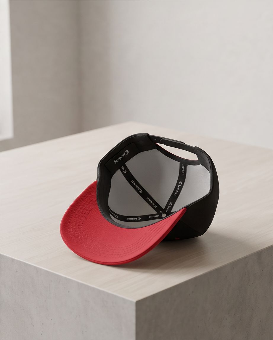 Gorra Clemont Monogram Old English Negro Tonal vista frontal