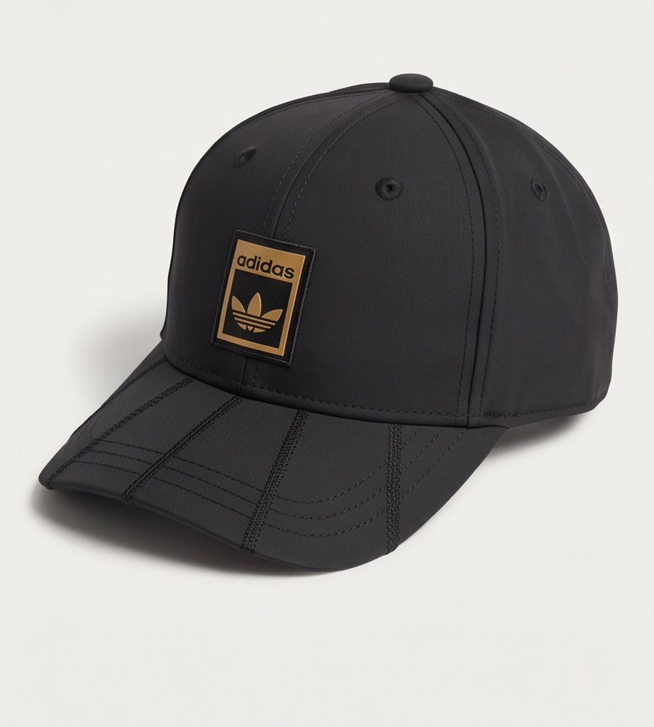 Gorra Adidas Originals Trefoil Gold Patch vista tres cuartos