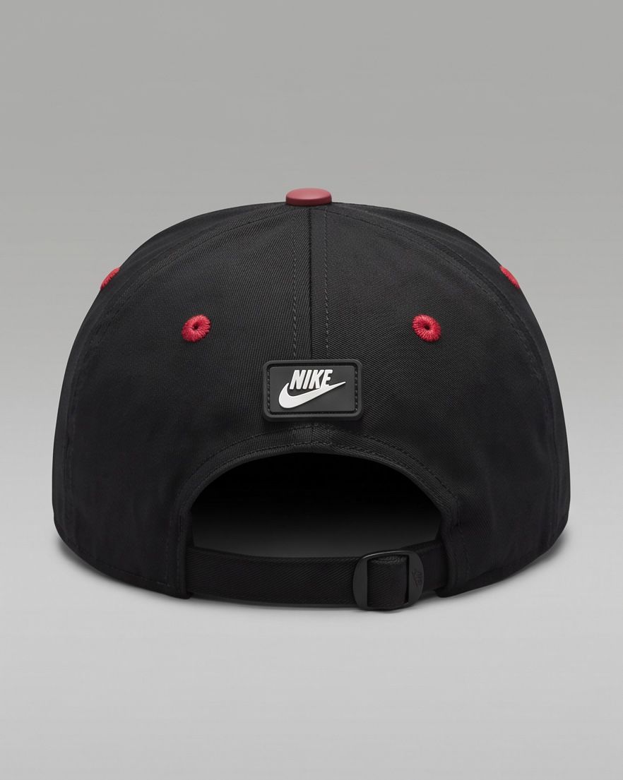 Gorra Nike Air Tricolor vista trasera parche PVC Nike