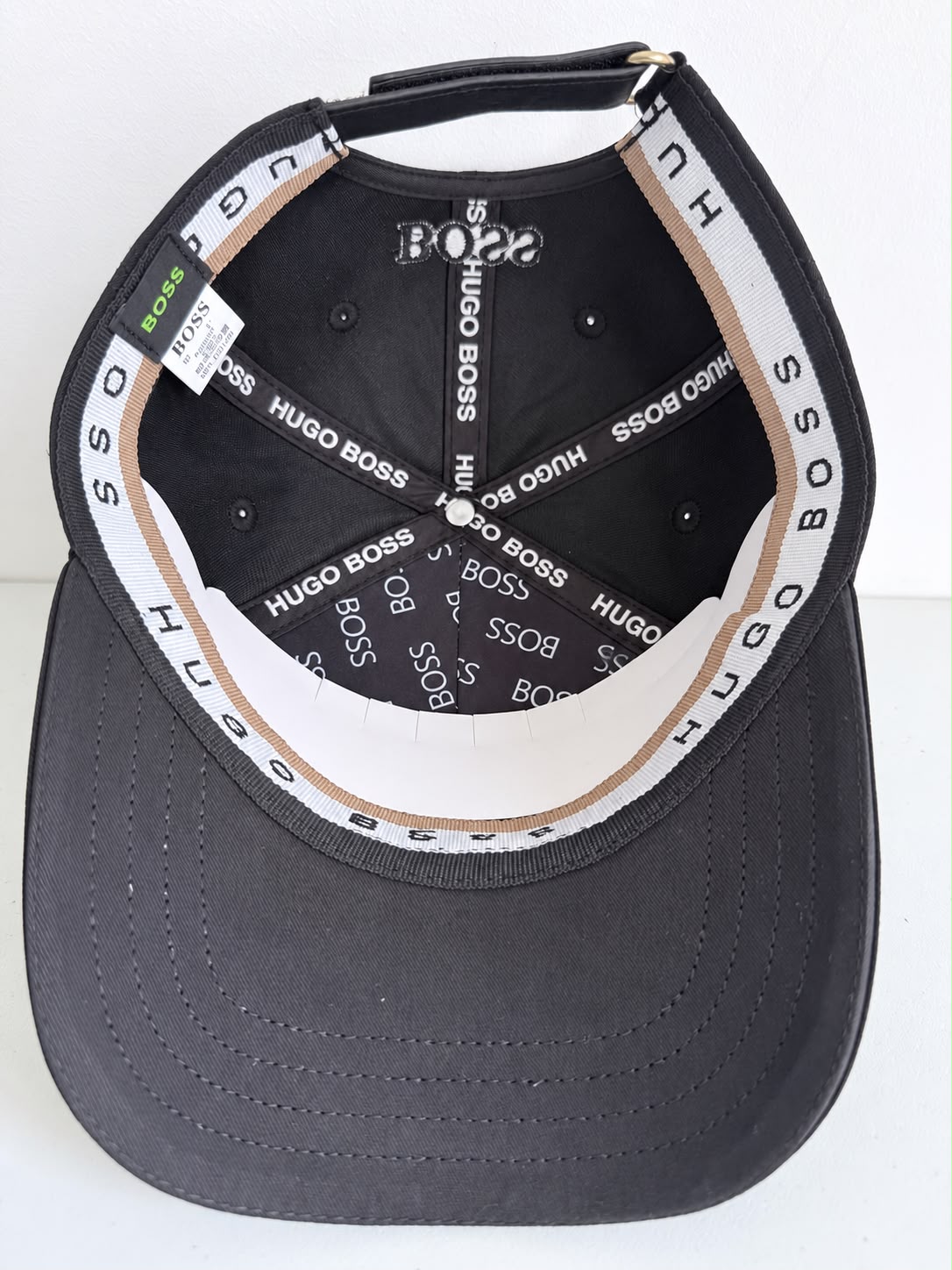 Gorra Boss Negra - Interior