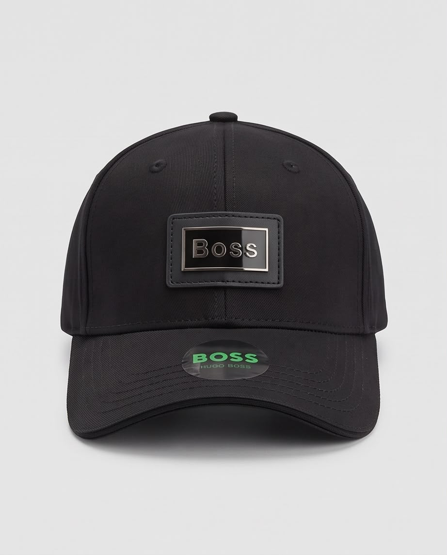 Gorra Boss Negra - Frente