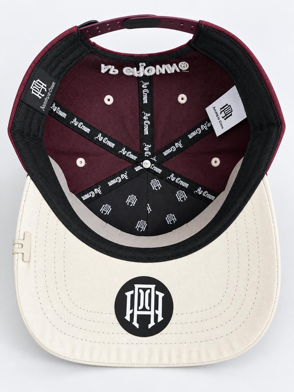 Gorra AP Crown - Interior full-print y visera beige con serigrafía