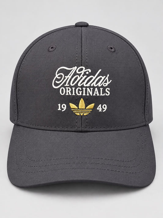 Gorra Adidas Originals 1949 gris oscuro, vista frontal