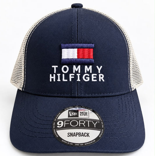 INFANTIL Gorra Tommy Hilfiger Azul Marino con Malla Blanca