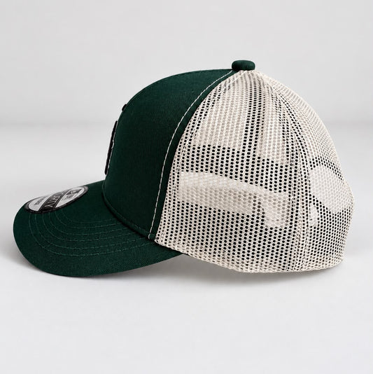 INFANTIL Gorra LA Verde con Malla Blanca